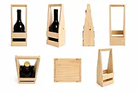 Wooden Wine Bottle Holder
