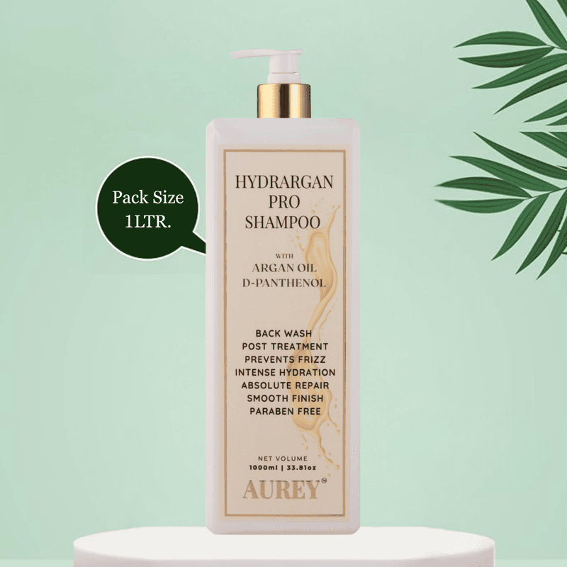 Aurey Hydrargan Pro Shampoo With Argan Oil & D-Panthenol 1000 ml