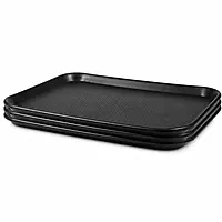 PP TRAY HEAVY RED BLACK