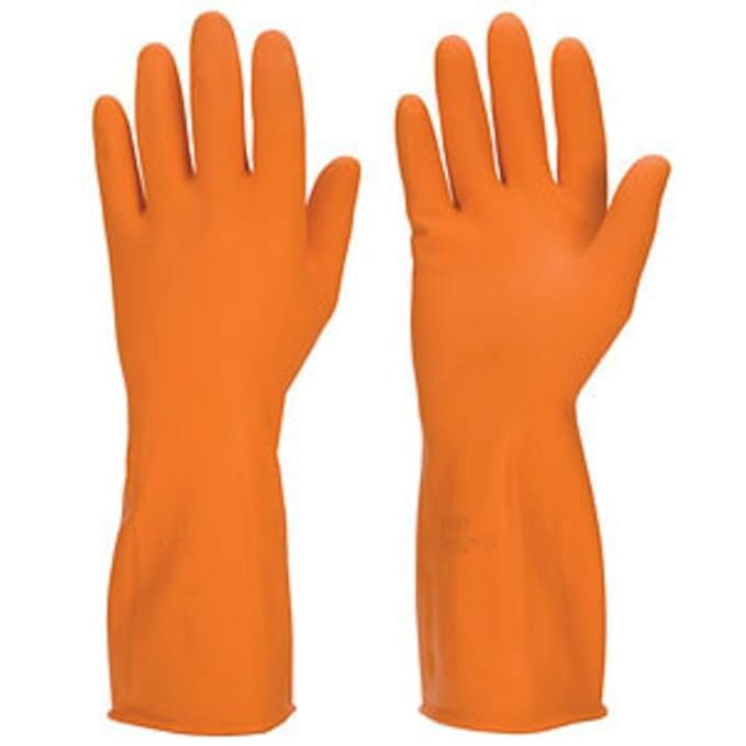 SAFETY RUBBER HAND GLOVES GAUR DURA