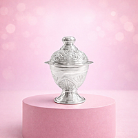 Sterling Silver Kumkum Chimizh – Approx. 12 Grams