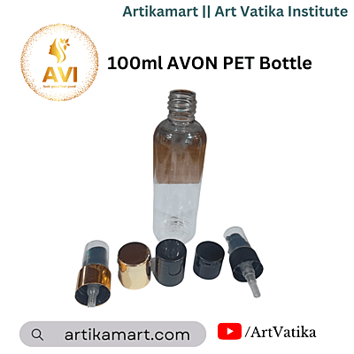 100ml AVON PET Bottle CLEAR - 20mm Neck 100ml AVON PET Bottle CLEAR - 20mm Neck