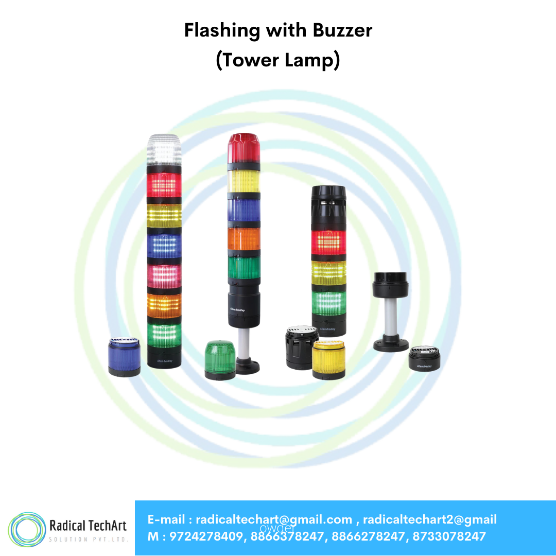 Flashing with Buzzer (Tower Lamp)
