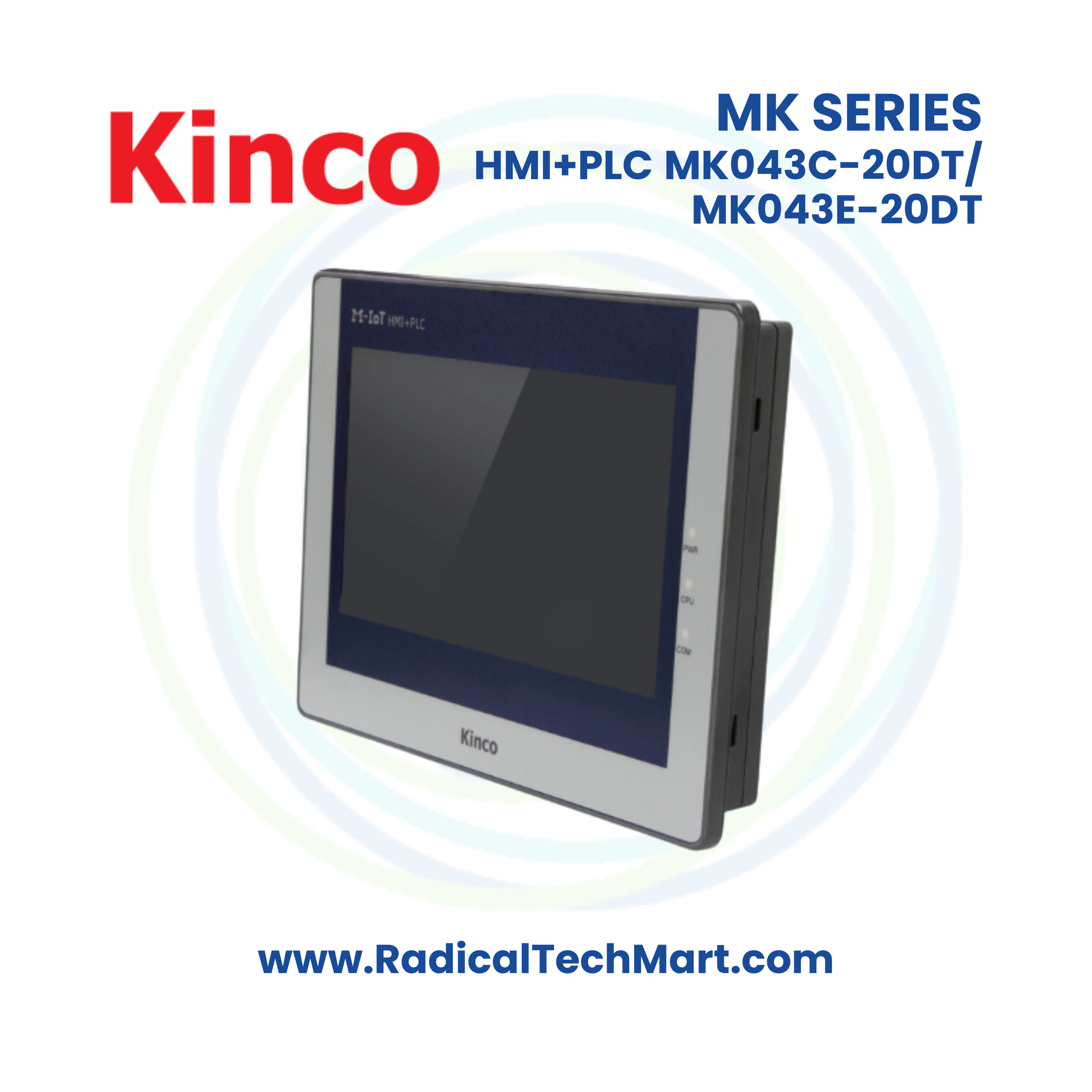 MK Series 4.3" HMI+PLC Combo