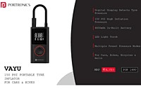 Tyre Inflator Portronics