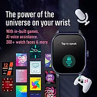 Fastrack Reflex Power|4.97 CM Super AMOLED Arched Display|SingleSync BT Calling|410 x 502 Pixel Resolution|IP68 W