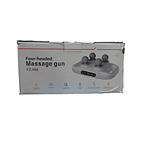 Zigdeal Four Head Massage Gun FZ 668 – Deep Tissue Massager | Muscle Recovery