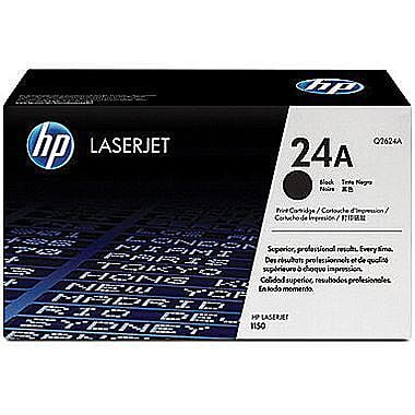 HP 24A Black LaserJet Cartridge  (Q2624A)