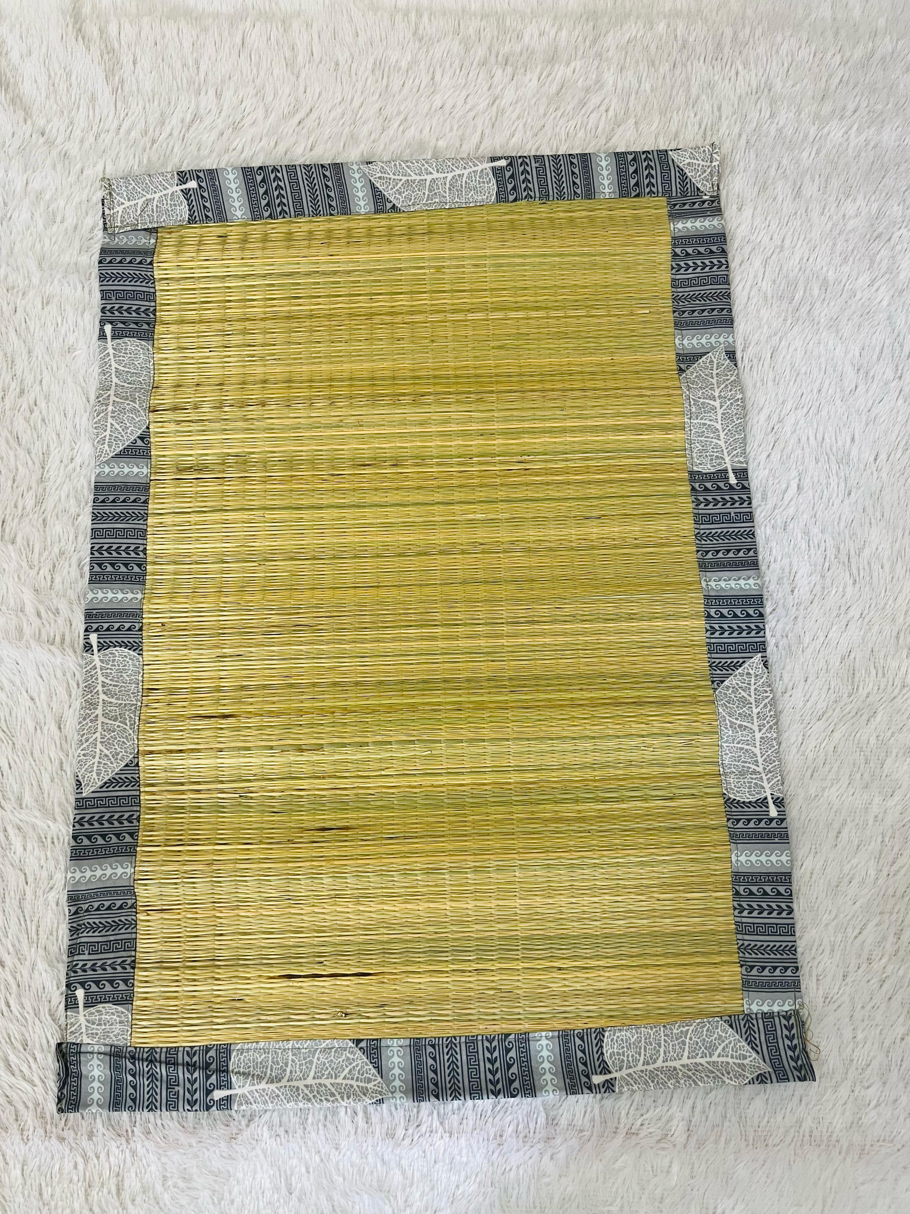 Korai Grass Mat – Foldable River grass Multicolour (2x3 ft) - Pack of 1 Korai Grass Mat – Foldable River grass Multicolour (2x3 ft) - Pack of 1