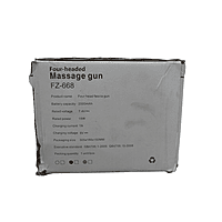 Zigdeal Four Head Massage Gun FZ 668 – Deep Tissue Massager | Muscle Recovery
