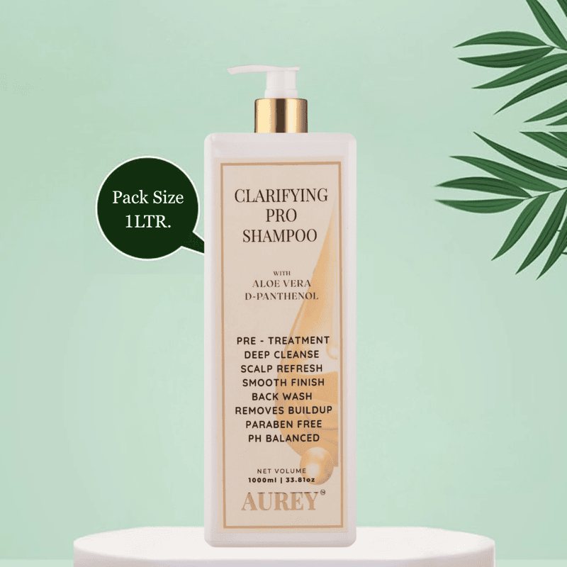 Aurey Clarifying Pro Shampoo With Aloe Vera & D-Panthenol 1000 ml