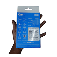 Foxin FPB187POLY Portable Charger – Power Bank | Fast Charging | Travel Friendly