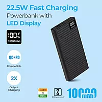 Foxin FPB187POLY Portable Charger – Power Bank | Fast Charging | Travel Friendly