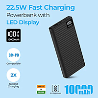 Foxin FPB187POLY Portable Charger – Power Bank | Fast Charging | Travel Friendly