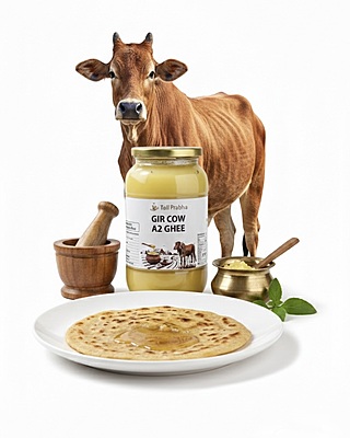 A2 Desi Gir Cow Bilona Ghee