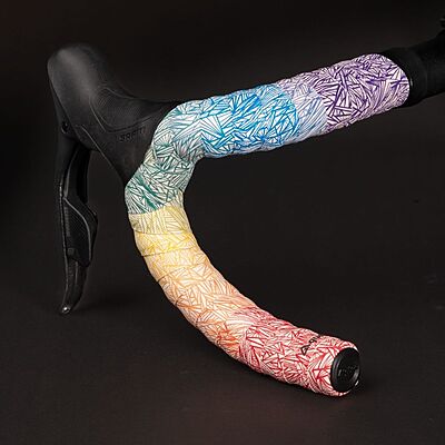 Guee Attitude Bar Tape Fade Rainbow-GU-BT15-X1A1-RBO Guee Attitude Bar Tape Fade Rainbow-GU-BT15-X1A1-RBO