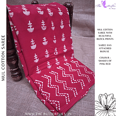 MUL COTTON SAREE SHPSMCS24015