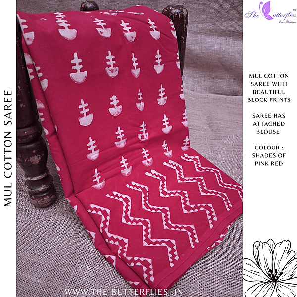 MUL COTTON SAREE SHPSMCS24015