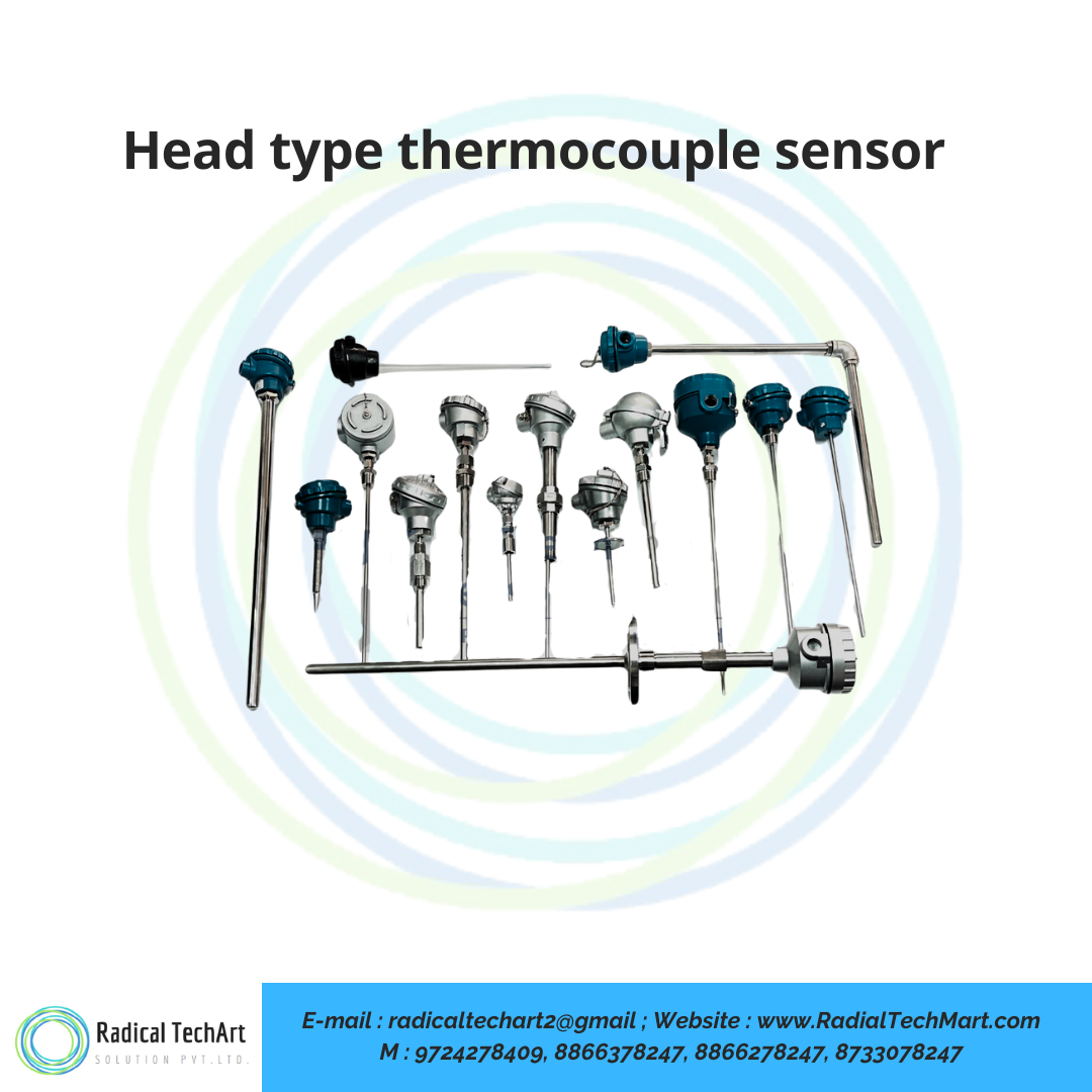 Head type thermocouple sensor