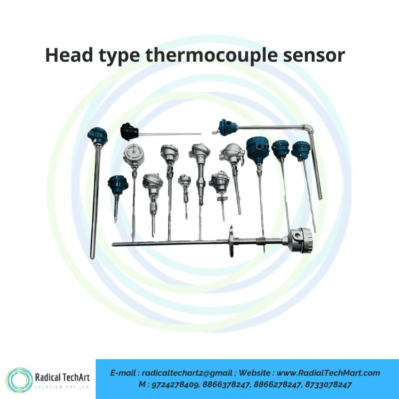 Head type thermocouple sensor