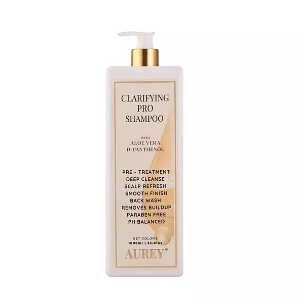 Aurey Clarifying Pro Shampoo With Aloe Vera & D-Panthenol 1000 ml