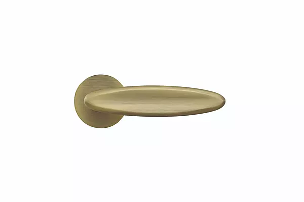 (3901) Palam Rose Handle  Set Brass Luna