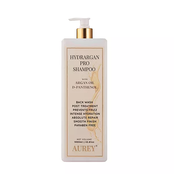 Aurey Hydrargan Pro Shampoo With Argan Oil & D-Panthenol 1000 ml