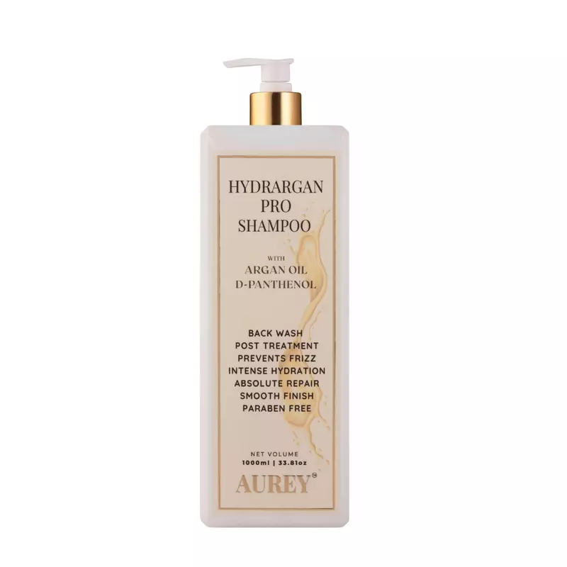 Aurey Hydrargan Pro Shampoo With Argan Oil & D-Panthenol 1000 ml