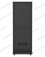 LED standee MS cabinet 640 x 1920 mm in GI, freestanding digital poster frame – Lumina