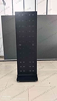 MS folding indoor LED standee cabinet 640 x 1920 mm, powder-coated 1.2 mm GI – Lumina