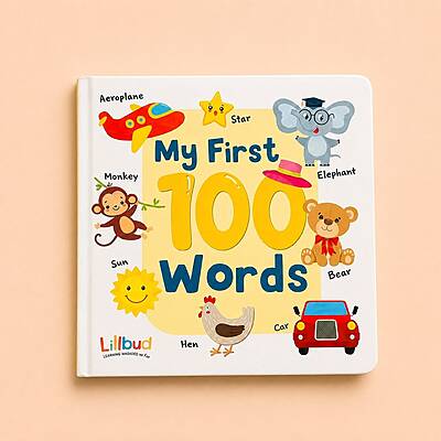 My First 100 words Board Book