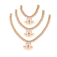 God Ornament Triple Haram Set for Lord (Pink and White Manga Design Haram)