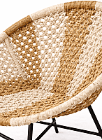 Steppe Weaving Accent Chair