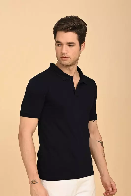 Men's Polo T-Shirt - Black