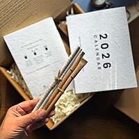 New Year Desk Stationery Hamper Plantable