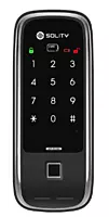 Solity Premium Digital Rim Lock With Fingerprint Password RFID Card Emergency Key