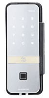 Yale Smart Glass Door Lock With Biometric PIN Code Remote Control Yale Home App Wi-Fi Bluetooth