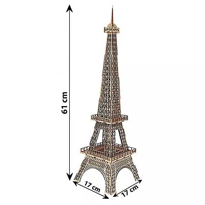 3D Wooden Eiffel Tower