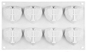 3D Geometric Heart Mould
