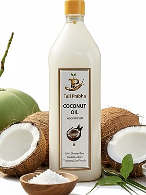 Coconut Oil (Cold & Wood Pressed)