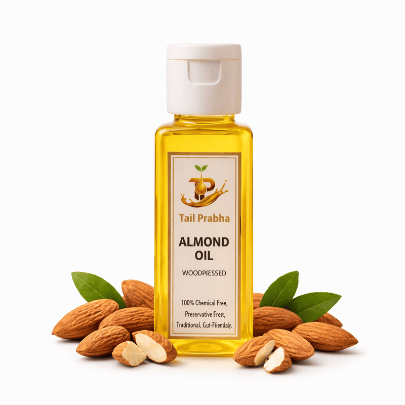 Almond Oil | Wood Pressed