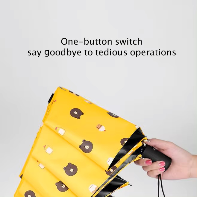 3Fold Automatic Teddy Print Umbrella | (Pack of 12pcs) | INR 250/piece 3Fold Automatic Teddy Print Umbrella | (Pack of 12pcs) | INR 250/piece