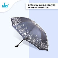 3Fold Inverted Jumbo Printed Umbrella | (Pack of 12pcs) | INR 250/piece