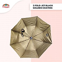 3Fold Jet Black Golden Coating | (Pack of 12pcs) | INR 200/piece