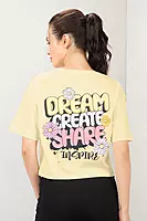 Amante ELEMENTS CHIC CROP T Shirt ATP107701