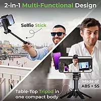 UltraProlink UM1267 - Snap-Z Two Ultra Compact Selfie Stick & Tripod