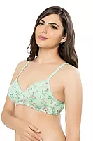 Amante Cotton Casuals Padded Non Wired Printed T Shirt Bra 10202