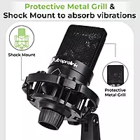 Ultraprolink UM1220 On-Air Cardioid Wired Microphone