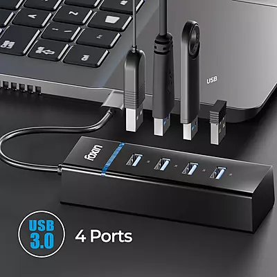 USB HUB FOXIN 4 PORT 3.0 FUH-344 (USB 3.0X4)