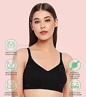 Enamor Innovations Fabcool Full Support Everyday Full Figure Bra AB75